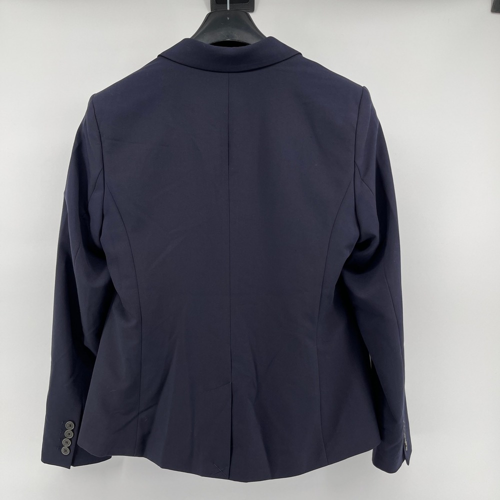 Worthington Blazer Jacket Womens 12 Navy Blue Classic Business Professional NEW - Picture 3 of 11
